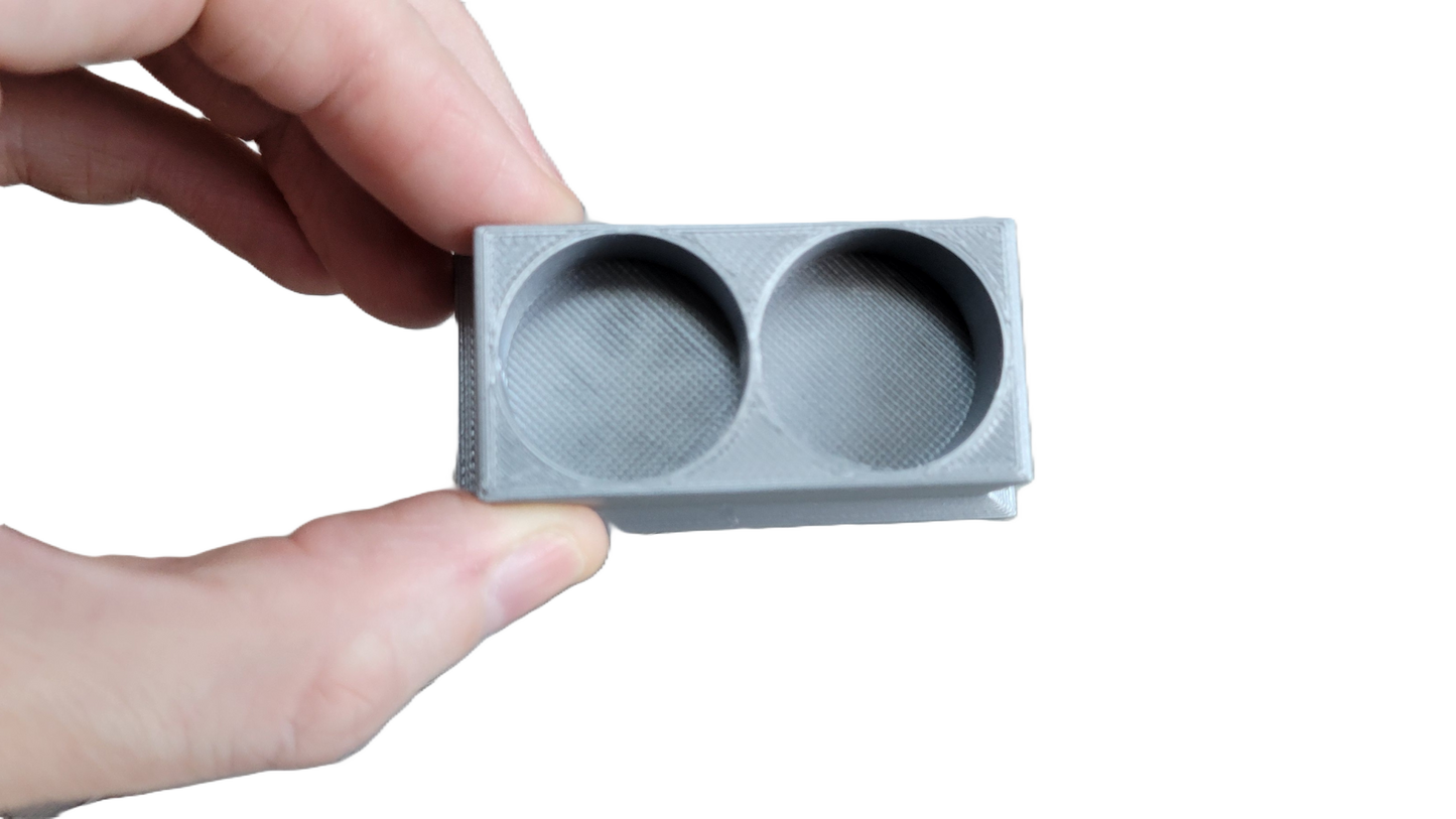Znet3D Eye Drop Bottle Organizer, 2-Slot Stand