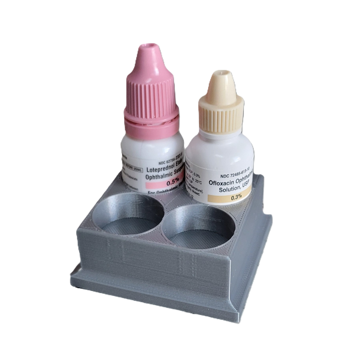 Znet3D Eye Drop Bottles Organizer & Storage – 4-Slot Holder
