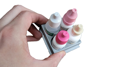 Znet3D Eye Drop Bottles Organizer & Storage – 4-Slot Holder