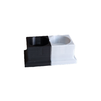 Eye Drops Organizer and Tracker, AM/PM 2 Slot Holder