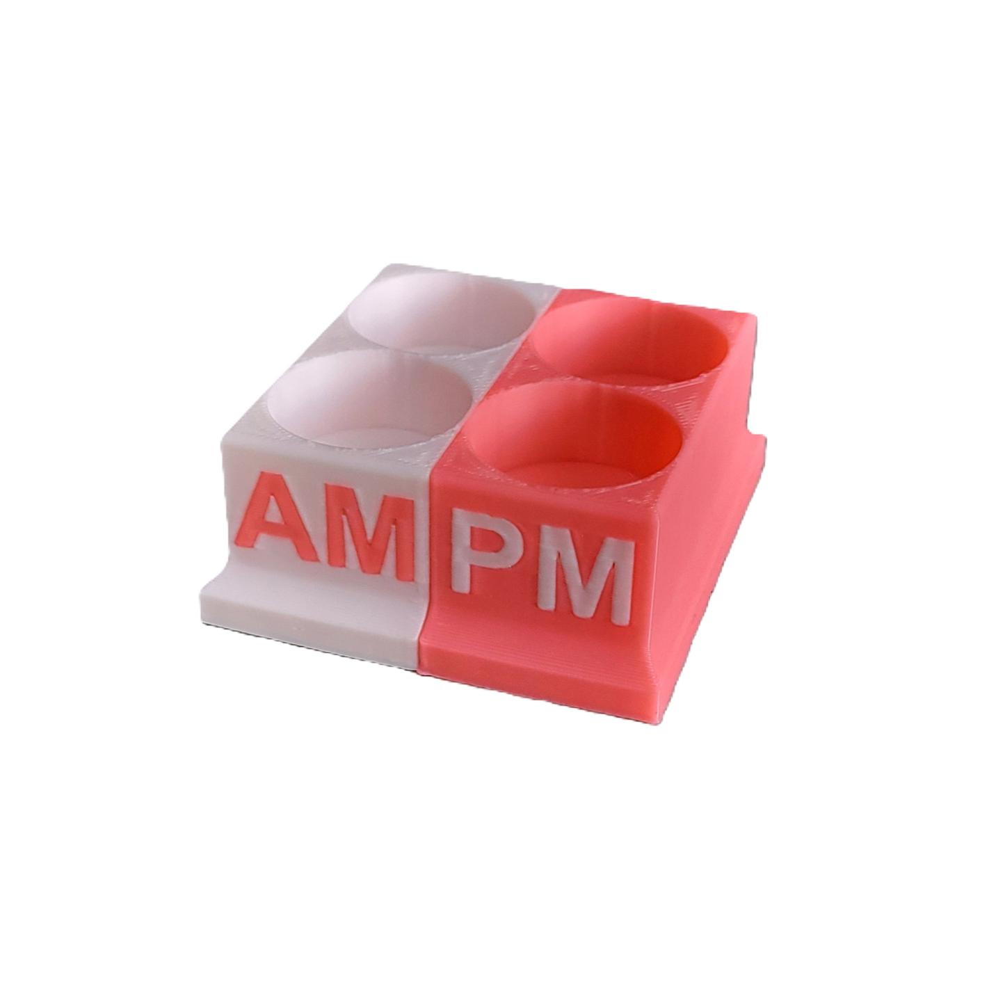 Znet3D Eye Drops Bottle Organizer & Tracker – AM/PM 4-Slot