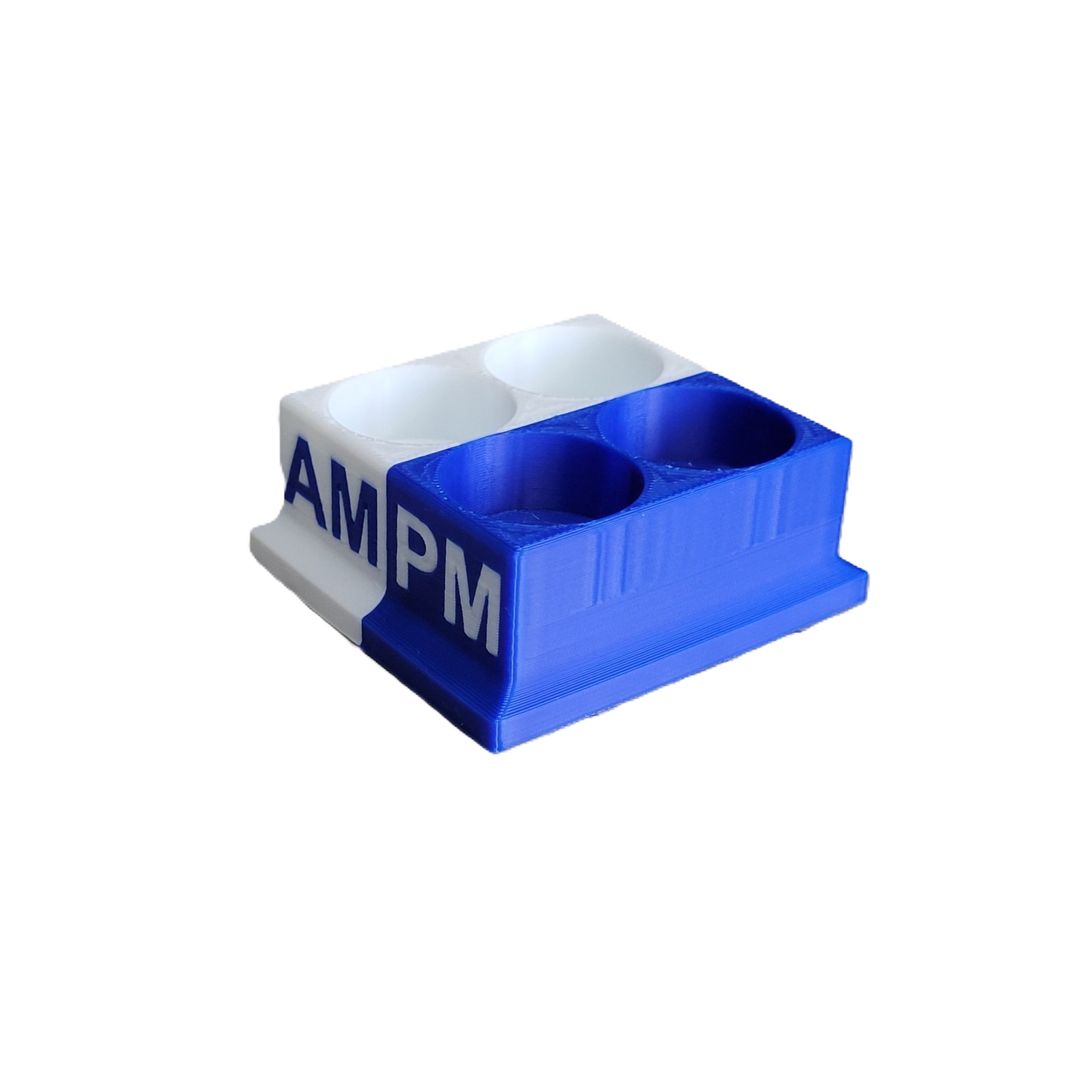 Znet3D Eye Drops Bottle Organizer & Tracker – AM/PM 4-Slot