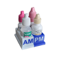 Znet3D Eye Drops Bottle Organizer & Tracker – AM/PM 4-Slot
