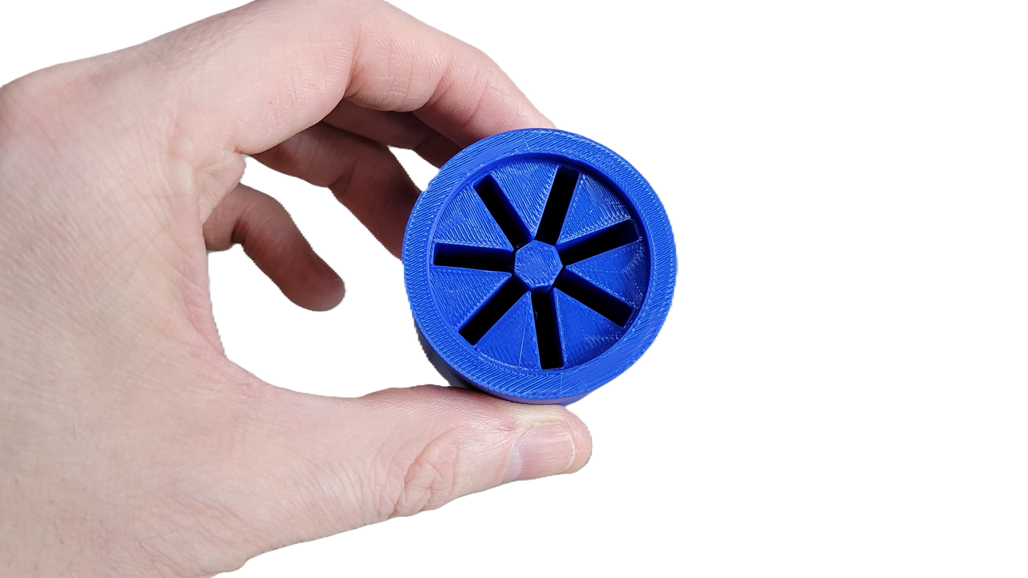 Znet3D Eye Drop Vial Holder – Compact & Upright Storage for Seven Vials – Keep Your Eye Drops Organized & Easily Accessible – Space-Saving Star Design