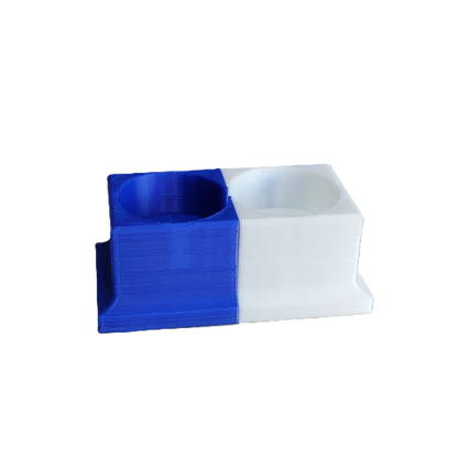 Eye Drops Organizer and Tracker, AM/PM 2 Slot Holder