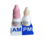 Eye Drops Organizer and Tracker, AM/PM 2 Slot Holder