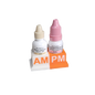Eye Drops Organizer and Tracker, AM/PM 2 Slot Holder