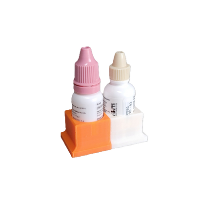 Eye Drops Organizer and Tracker, AM/PM 2 Slot Holder