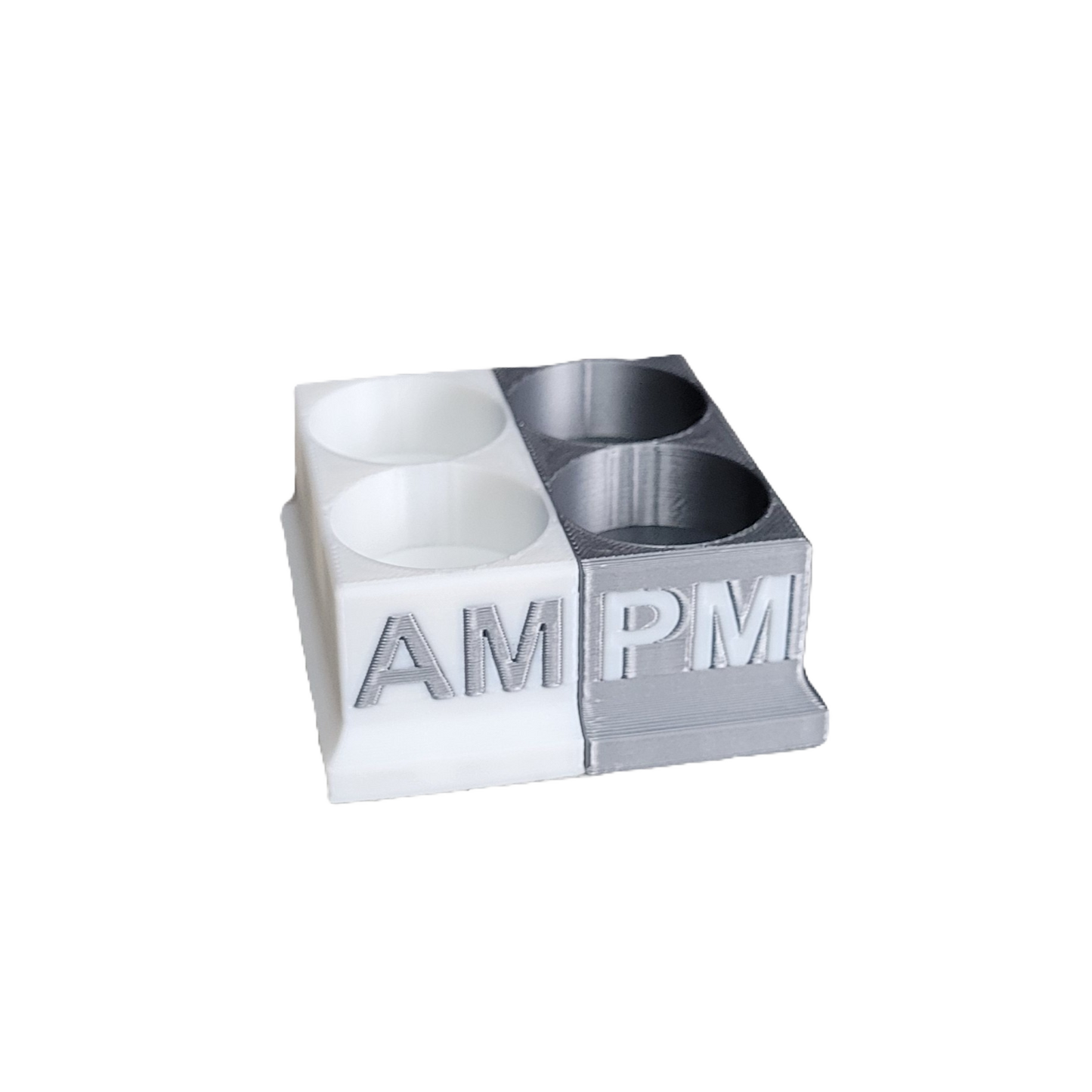 Znet3D Eye Drops Bottle Organizer & Tracker – AM/PM 4-Slot