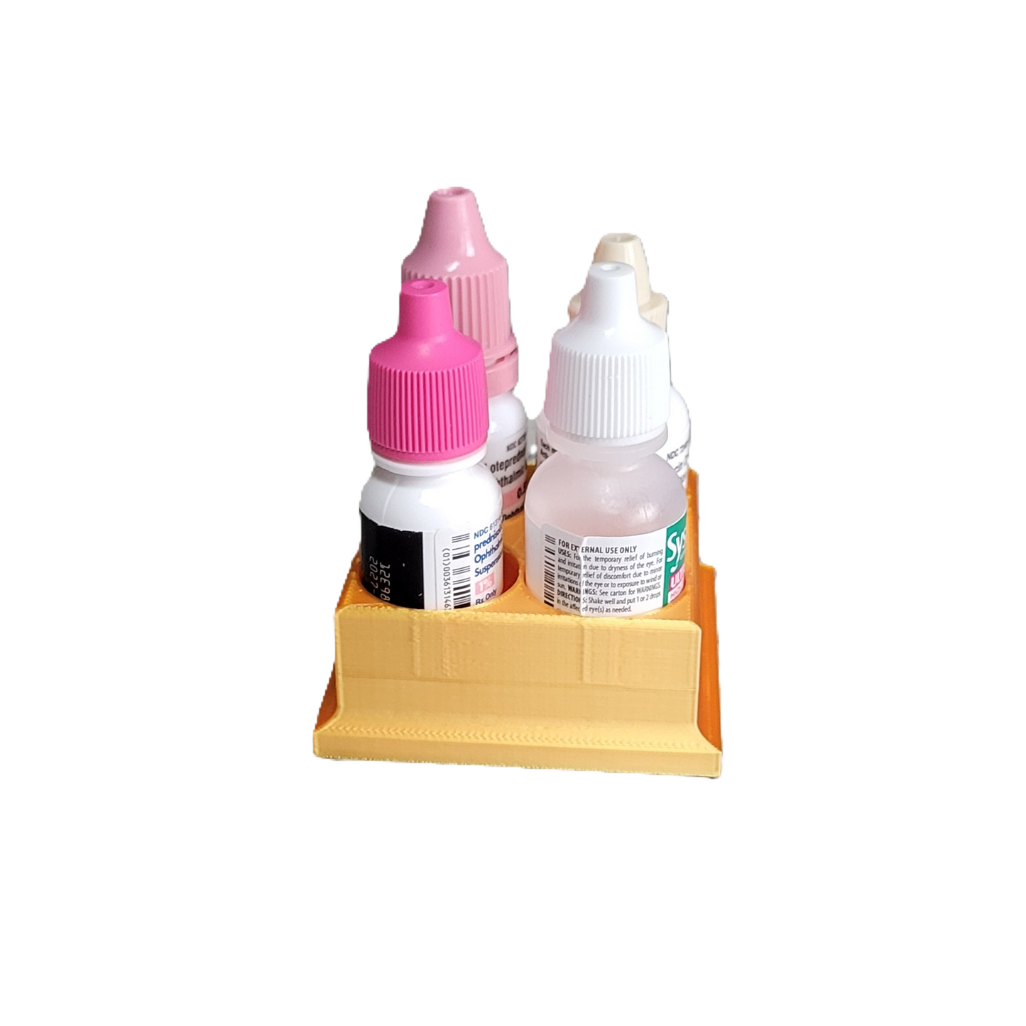 Znet3D Eye Drop Bottles Organizer & Storage – 4-Slot Holder