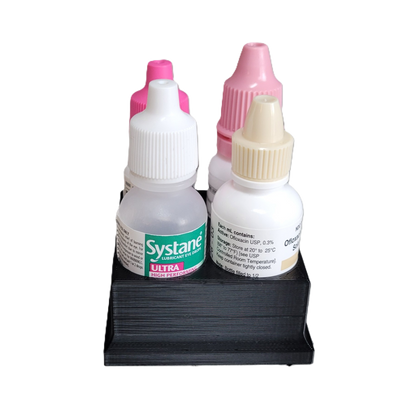 Znet3D Eye Drop Bottles Organizer & Storage – 4-Slot Holder