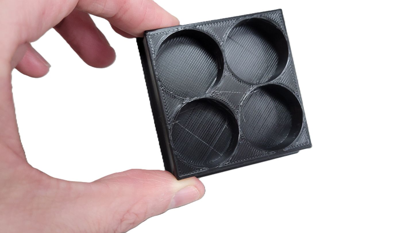 Znet3D Eye Drop Bottles Organizer & Storage – 4-Slot Holder