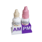 Eye Drops Organizer and Tracker, AM/PM 2 Slot Holder