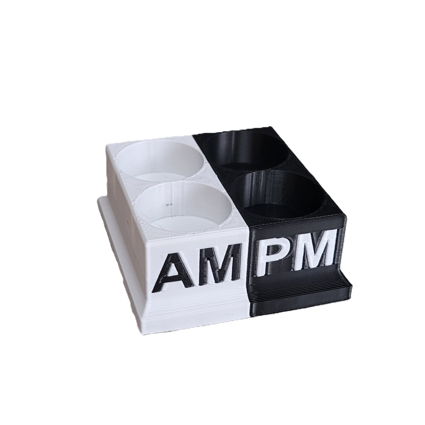 Znet3D Eye Drops Bottle Organizer & Tracker – AM/PM 4-Slot