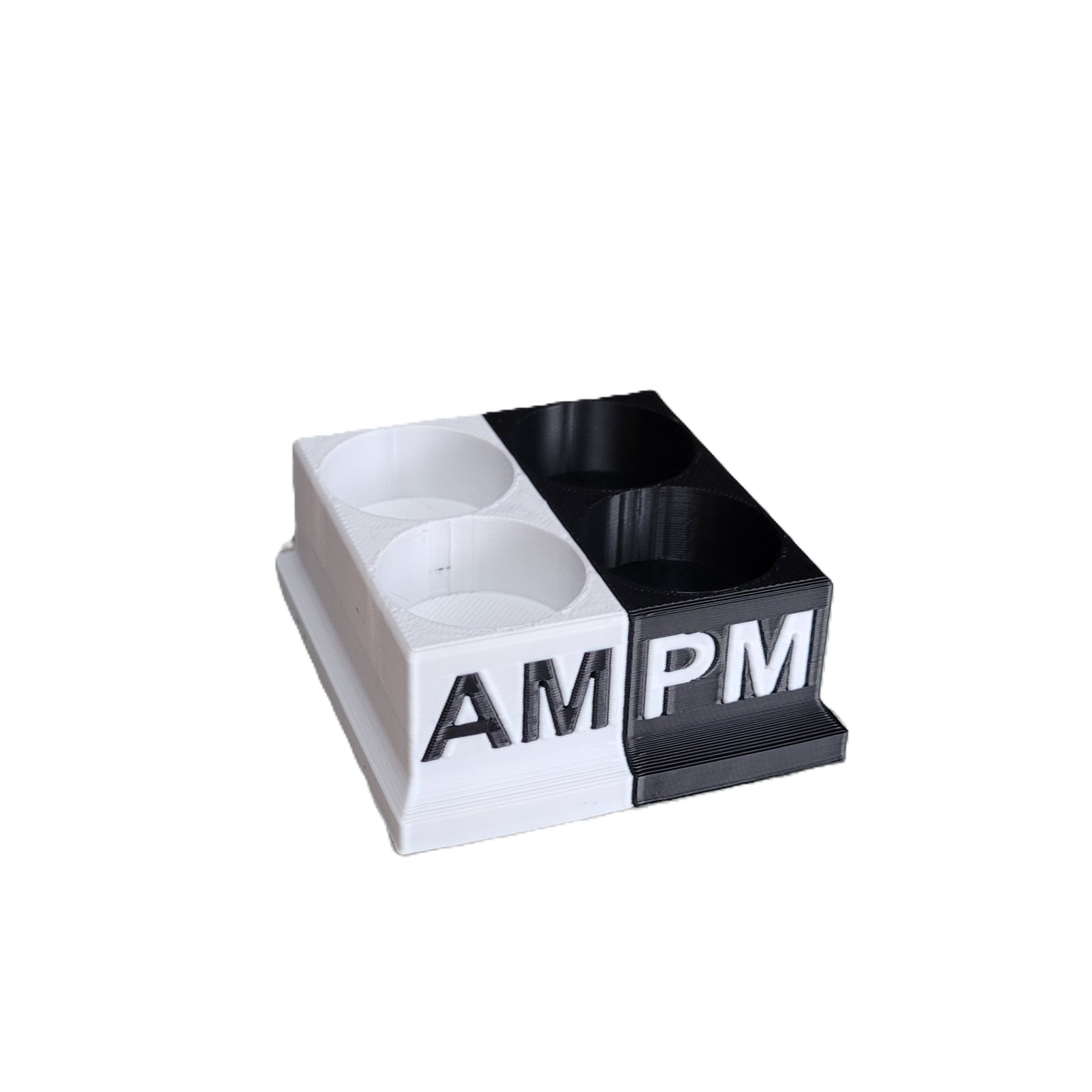 Znet3D Eye Drops Bottle Organizer & Tracker – AM/PM 4-Slot