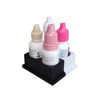 Znet3D Eye Drops Bottle Organizer & Tracker – AM/PM 4-Slot