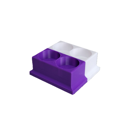 Znet3D Eye Drops Bottle Organizer & Tracker – AM/PM 4-Slot