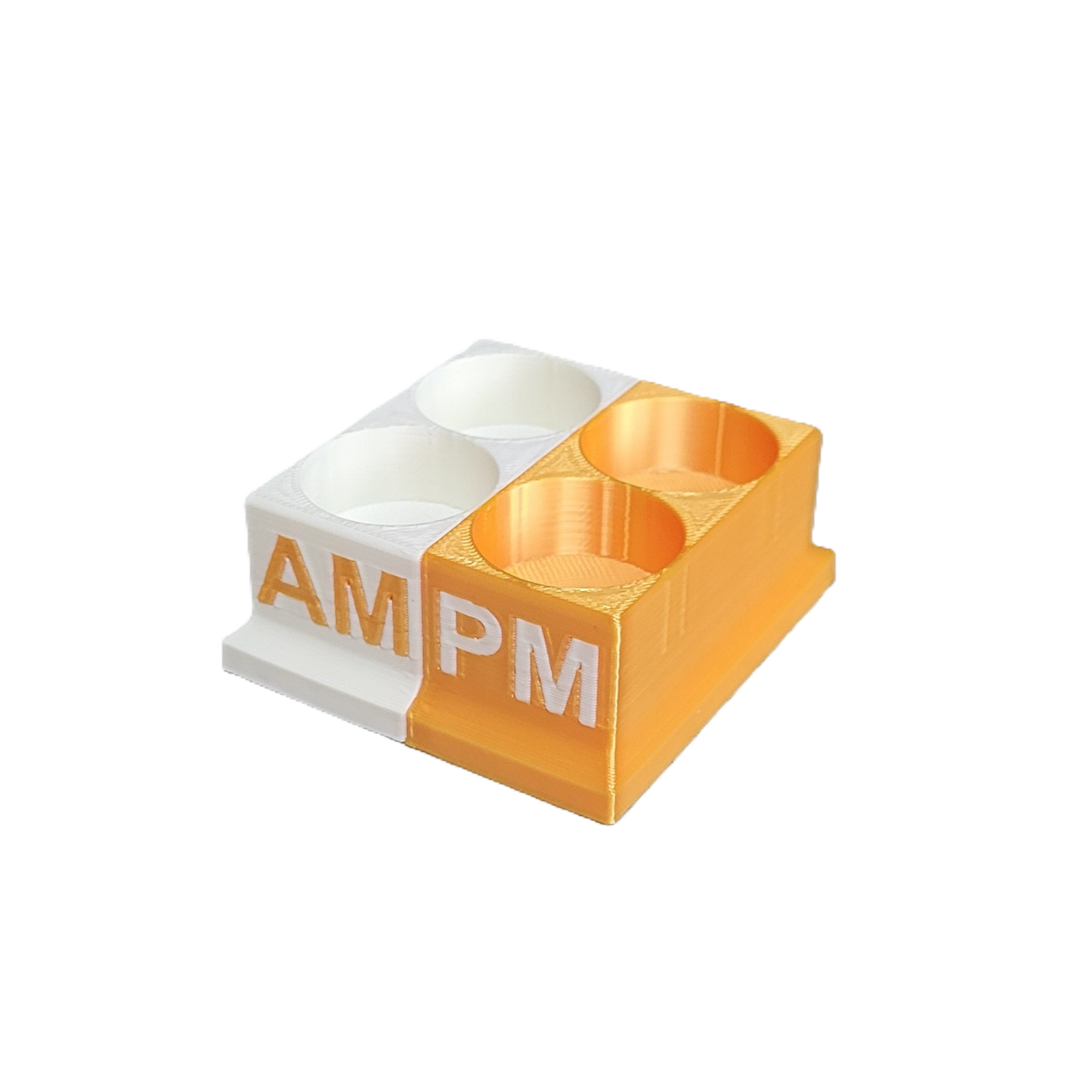 Znet3D Eye Drops Bottle Organizer & Tracker – AM/PM 4-Slot