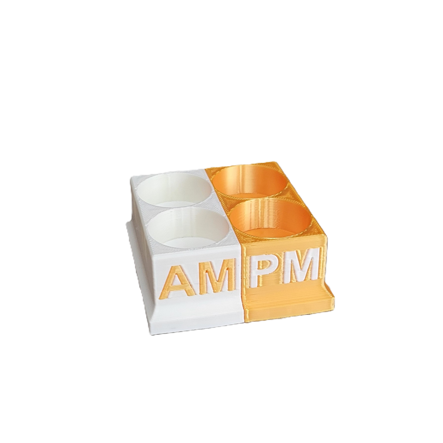 Znet3D Eye Drops Bottle Organizer & Tracker – AM/PM 4-Slot