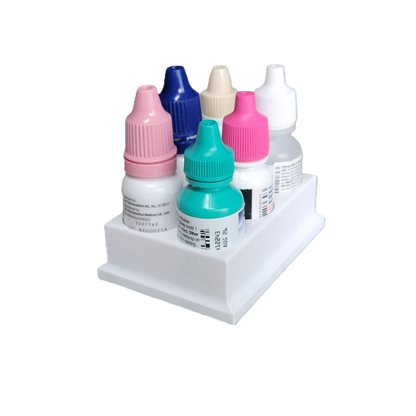 Znet3D Eye Drop Bottles Organizer & Storage – 6-Slot Holder