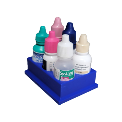 Znet3D Eye Drop Bottles Organizer & Storage – 6-Slot Holder