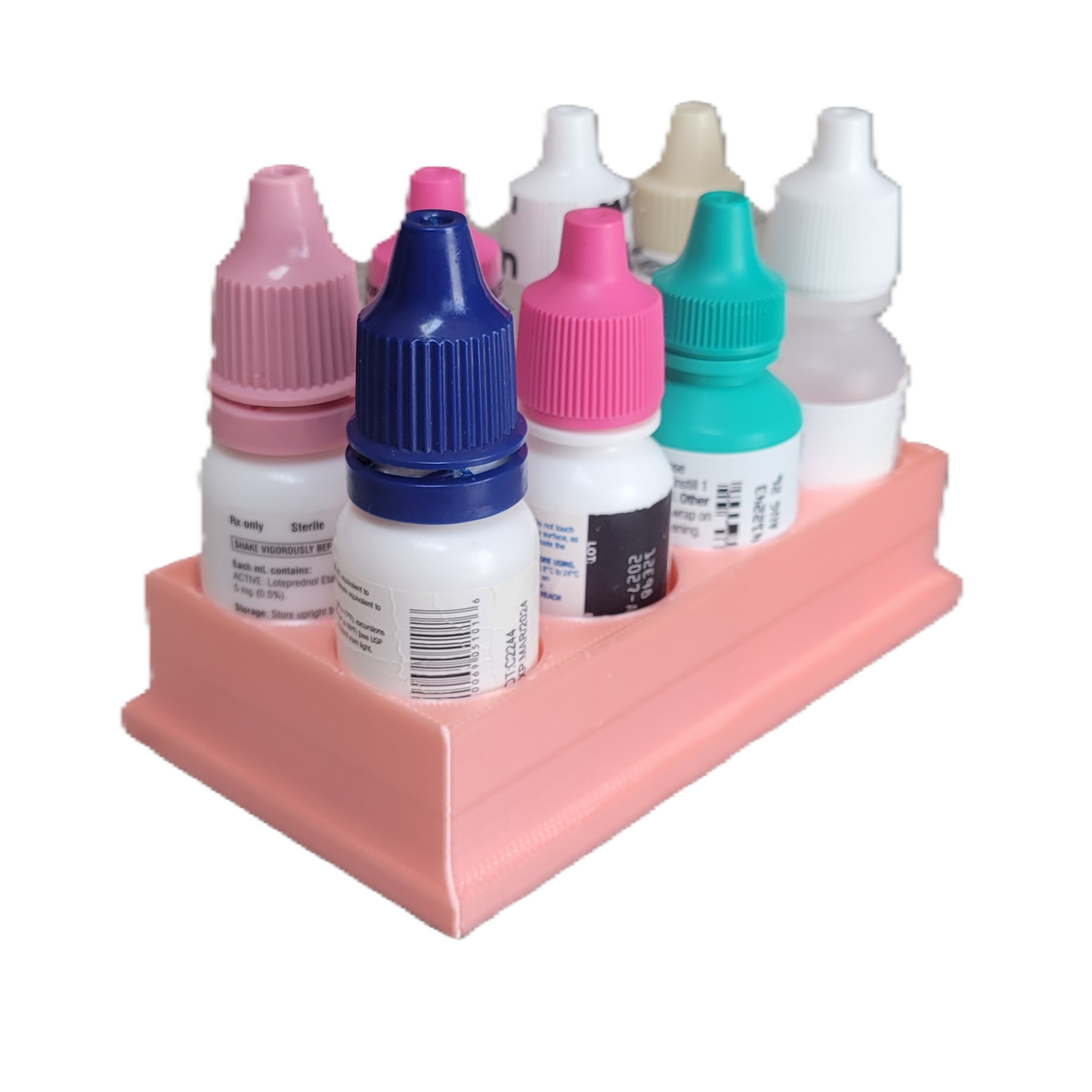 Znet3D Eye Drop Bottles Organizer & Storage – 8-Slot Holder
