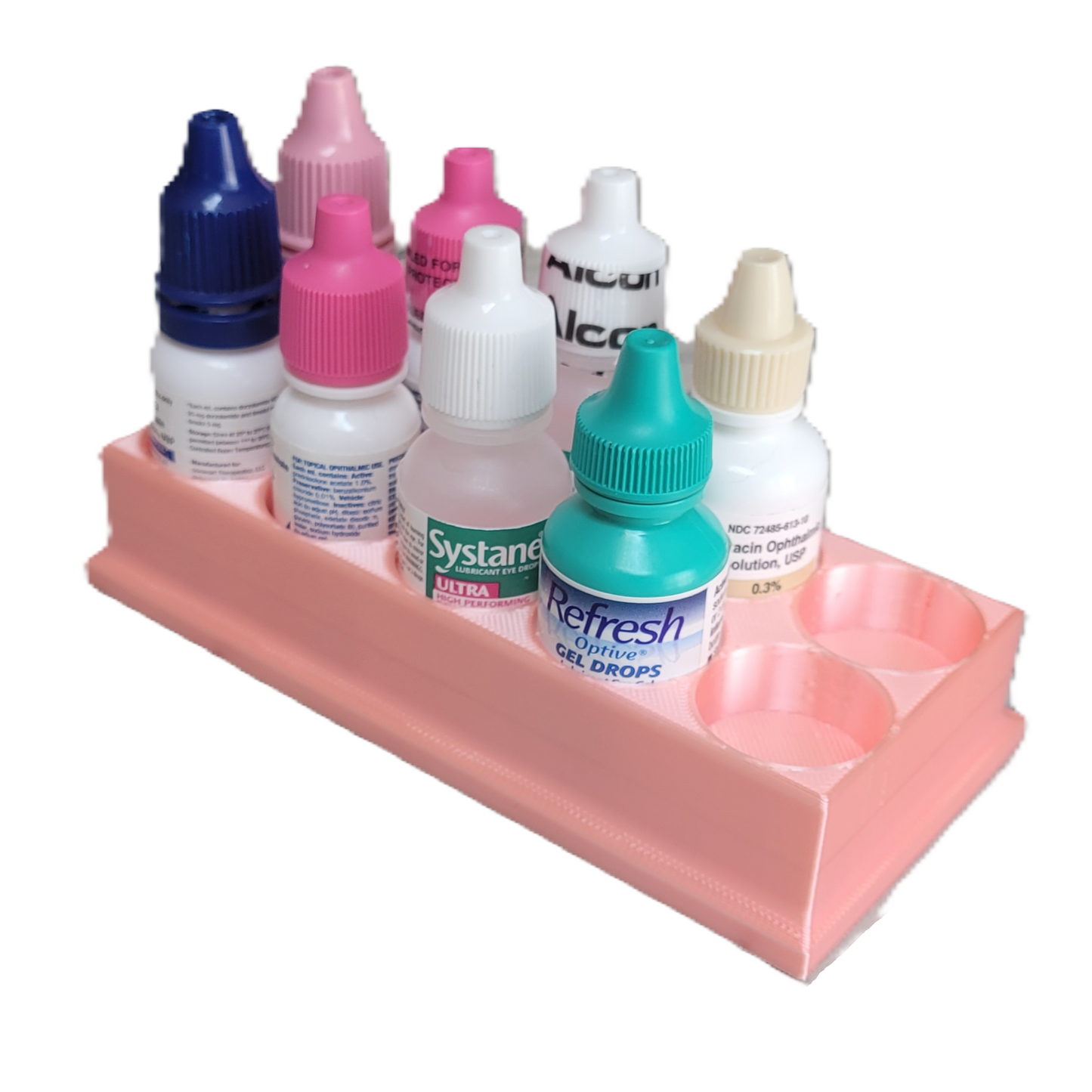 Znet3D Eye Drop Bottles Organizer & Storage – 10-Slot Holder