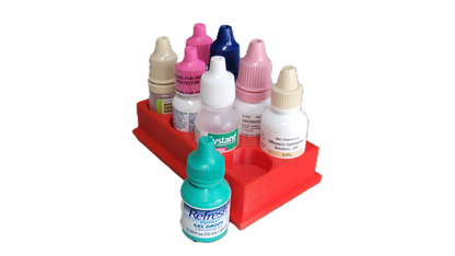 Znet3D Eye Drop Bottles Organizer & Storage – 8-Slot Holder