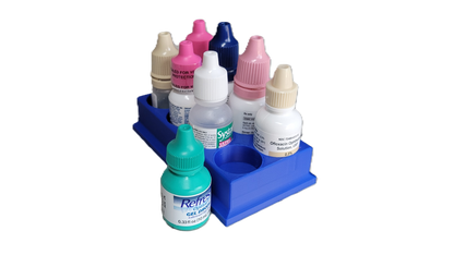 Znet3D Eye Drop Bottles Organizer & Storage – 8-Slot Holder
