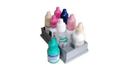 Znet3D Eye Drop Bottles Organizer & Storage – 8-Slot Holder
