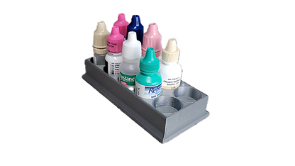 Znet3D Eye Drop Bottles Organizer & Storage – 10-Slot Holder