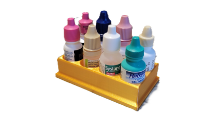 Znet3D Eye Drop Bottles Organizer & Storage – 8-Slot Holder