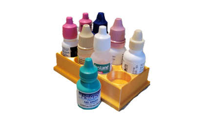 Znet3D Eye Drop Bottles Organizer & Storage – 8-Slot Holder