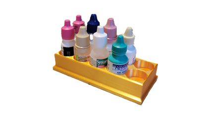 Znet3D Eye Drop Bottles Organizer & Storage – 10-Slot Holder