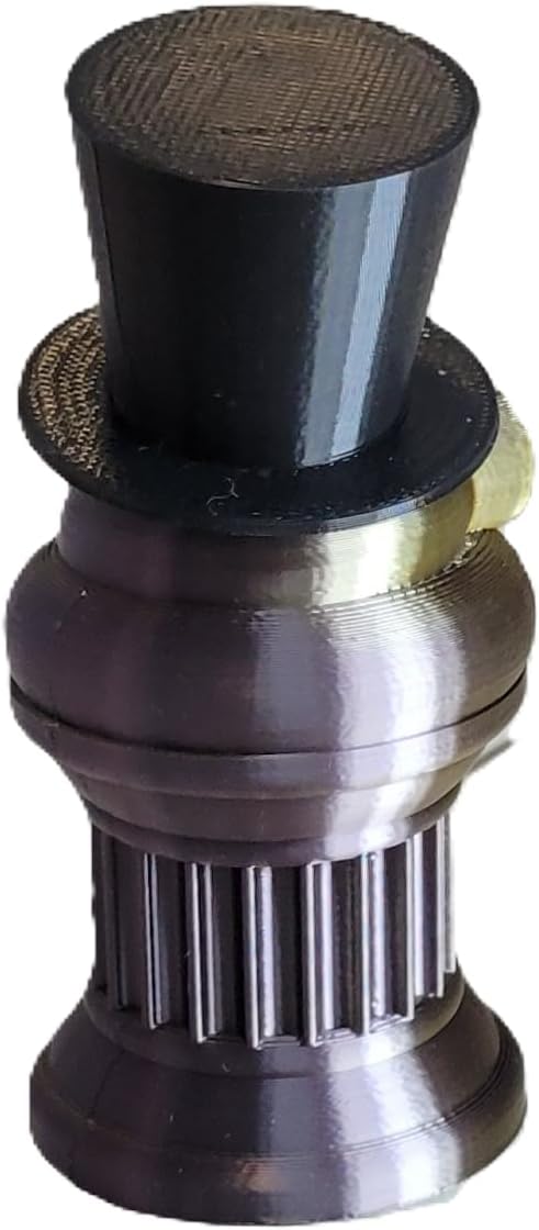 Znet3D Mini Gentlemen Poop Emoji Trophy – Elegant Black Top Hat on Poop Emoji Trophy – Add Sophistication & Humor to Your Event – Perfect for Honoring Winners or Losers