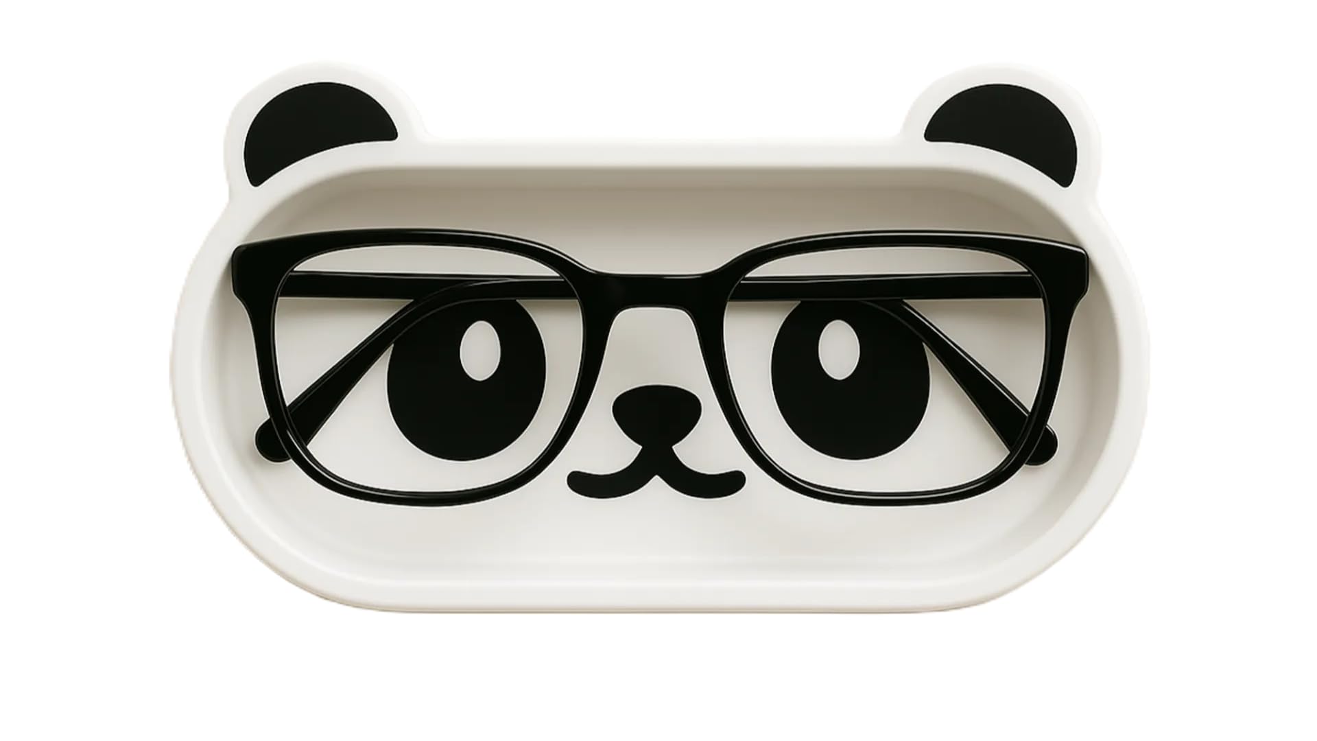 Znet3D Animal Eyeglasses Holder Tray – Cute Glasses Organizer Stand for Desk, Nightstand & Countertop – Cute Designs