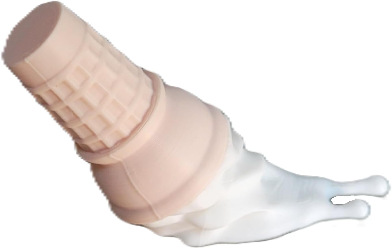 Melting Ice Cream Cone Fridge Magnets – Set of 3 (Vanilla, Chocolate, Strawberry) Strong Decorative Magnets with Dual 10x2mm Neodymium Holders Fun Kitchen & Office Décor