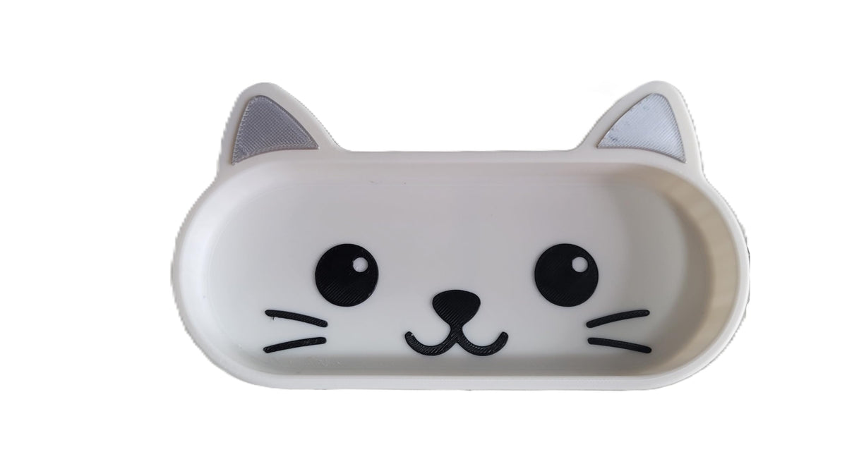 Znet3D Home Cat Eyeglasses Holder Tray for Nightstand, Desk or Dresser