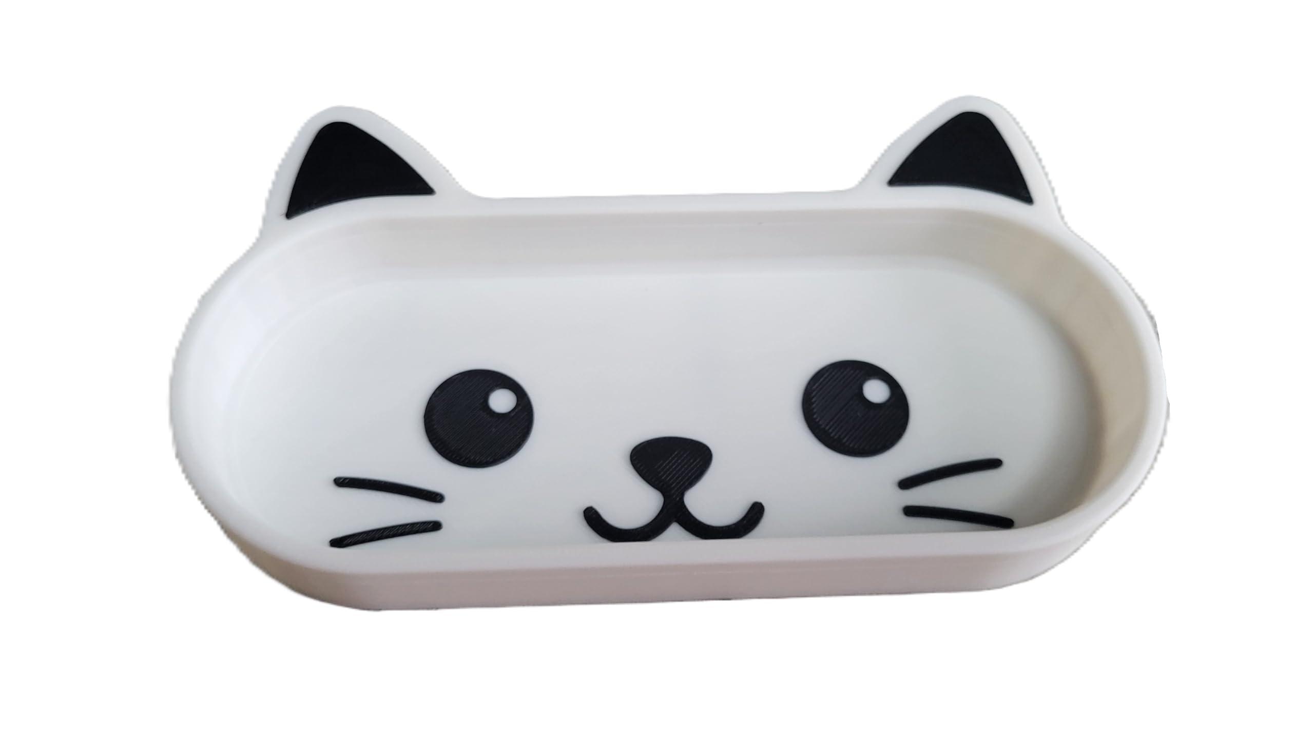 Znet3D Home Cat Eyeglasses Holder Tray for Nightstand, Desk or Dresser