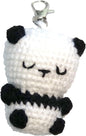 Znet3D Panda Crochet Plush Keychain - Cute little Panda - Handmade Keychain Amigurumi