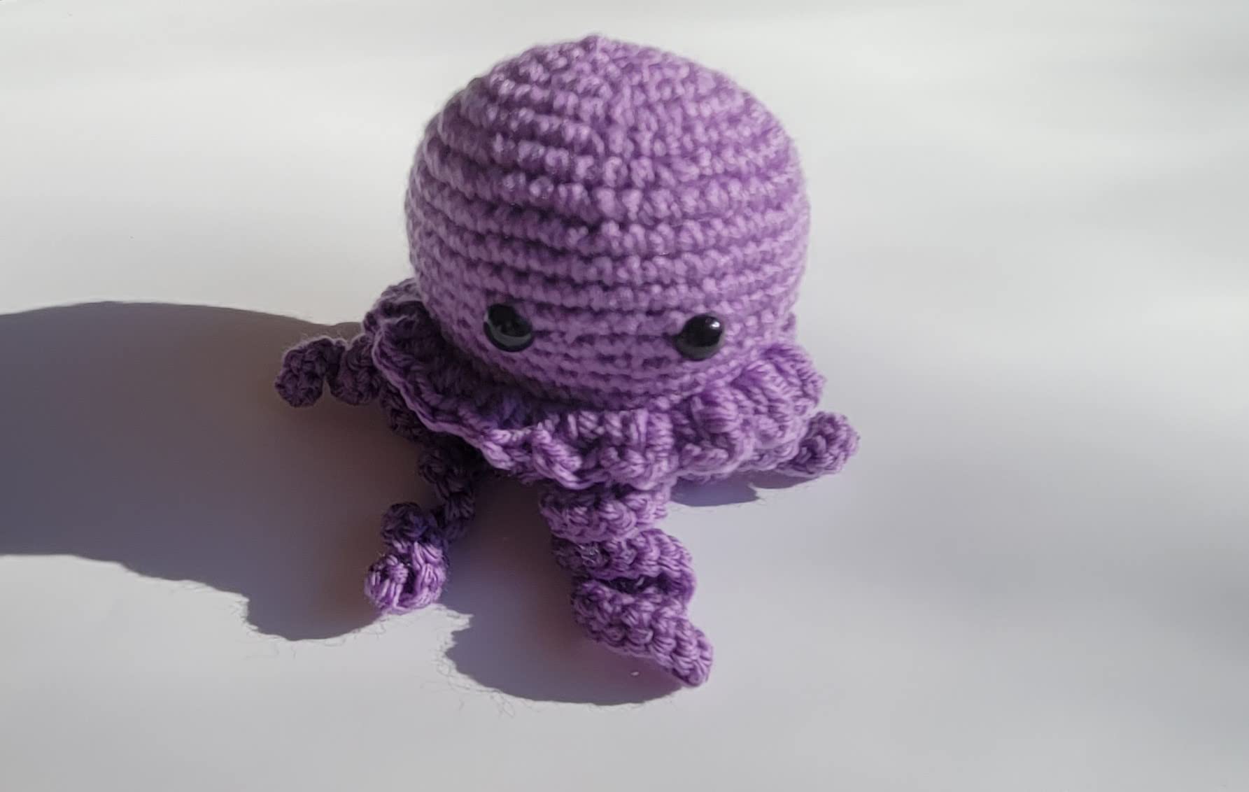 Znet3D Jellyfish Stuffed Plush Toy - Handmade in The USA - Soft and Adorable (Blue)