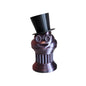 Znet3D Mini Gentlemen Poop Emoji Trophy – Elegant Black Top Hat on Poop Emoji Trophy – Add Sophistication & Humor to Your Event – Perfect for Honoring Winners or Losers