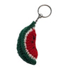Znet3D Crochet Plush Keychain - Strawberry, Cherry, Watermelon, Kiwi, Orange, Lime - Handmade Keychain Accessory Amigurumi