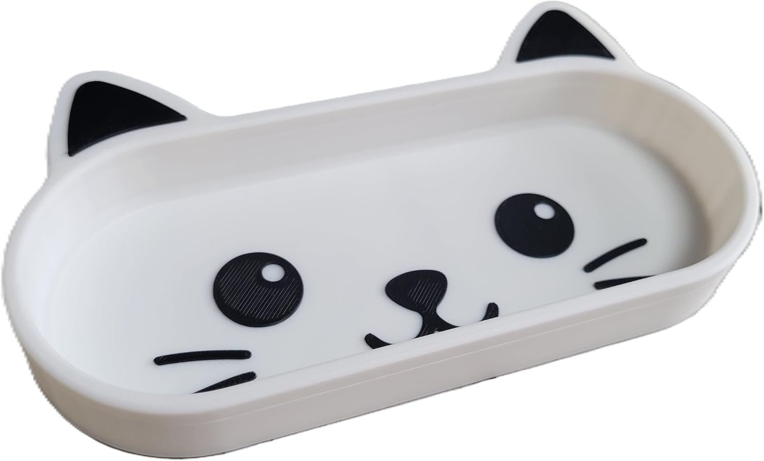 Znet3D Home Cat Eyeglasses Holder Tray for Nightstand, Desk or Dresser