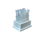 Znet3D Eye Drop Vials Holder & Storage - Single-Use Disposable Eye Drop Vials - Holds 10 Vials - Perfect to store a full package of 10 medicated vials