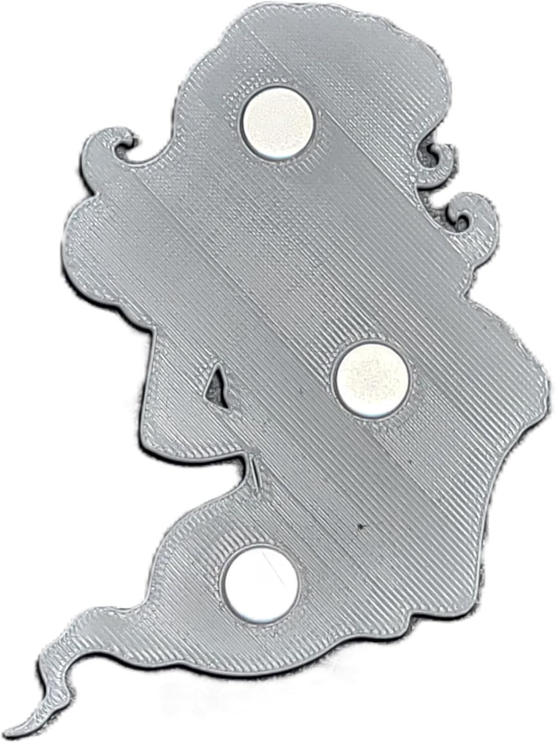 Spooky Sexy Girl Ghost Decorative Refrigerator Magnet, Halloween Theme with Strong Neodymium Magnets (Red)