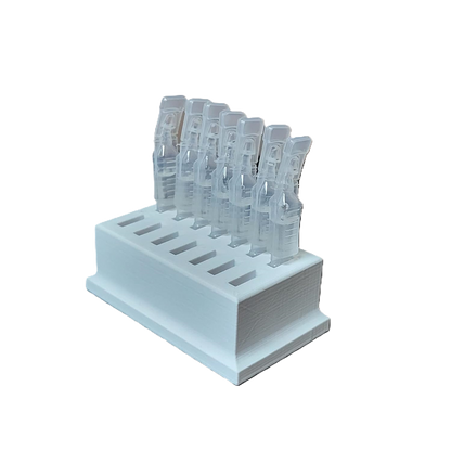 Eye Drop Vials Holder & Storage - Single-Use Disposable Eye Drop Vials - Holds 14 Single Use Disposable Vials - Znet3D