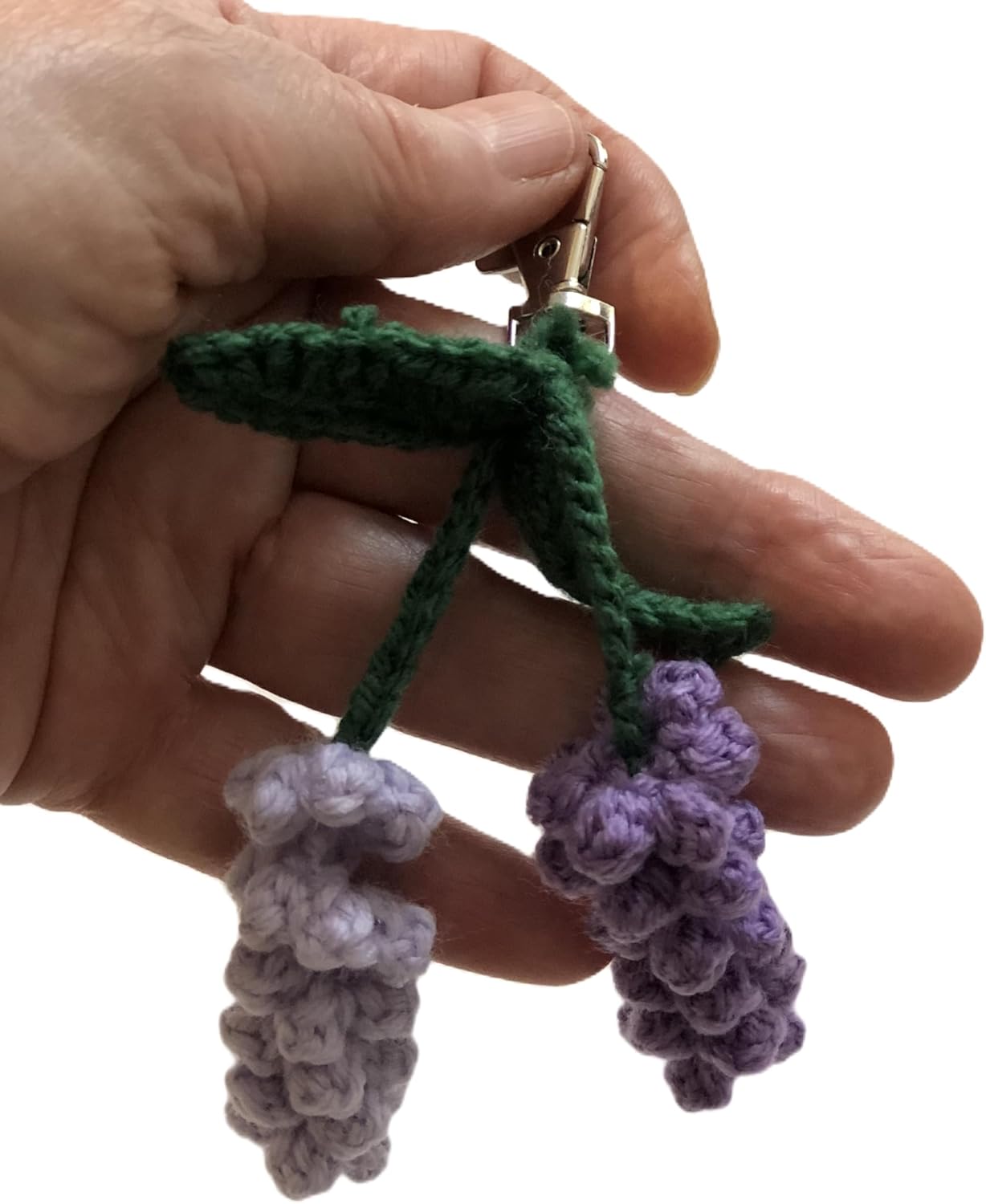 Znet3D Handmade Lavender Keychain – A Delicate Floral Touch