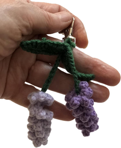 Znet3D Handmade Lavender Keychain – A Delicate Floral Touch