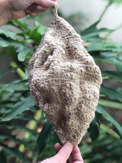 Crochet Wasp Nest Decoy. Handmade Hornet Nest Decoy. Fake Wasp Nest. Eco-Friendly. Garden Decoration. Housewarming Gift. Cabin Gift - Znet3D